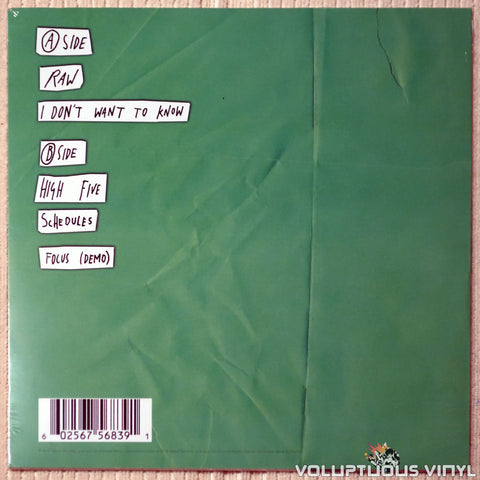 Sigrid ‎– Raw vinyl record back cover