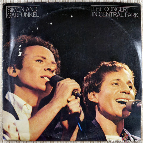 Simon & Garfunkel ‎– The Concert In Central Park vinyl record front cover