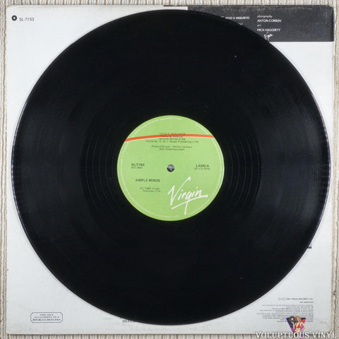 Simple Minds – Alive & Kicking vinyl record