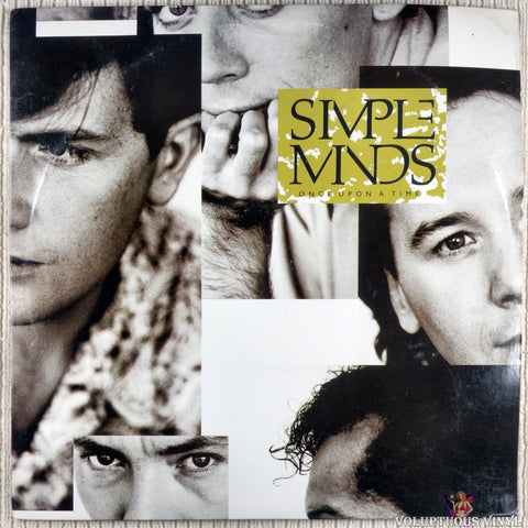 Simple Minds ‎– Once Upon A Time vinyl record front cover