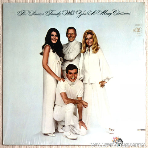 The Sinatra Family ‎– The Sinatra Family Wish You A Merry Christmas vinyl record front cover