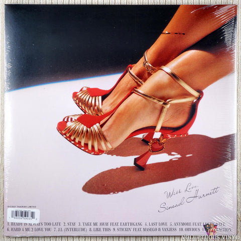 Sinead Harnett – Ready Is Always Too Late vinyl record back cover