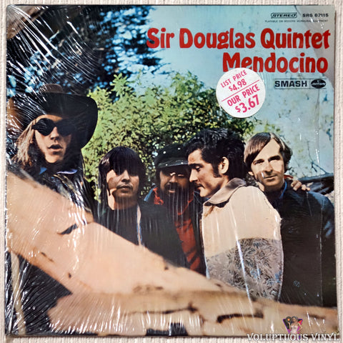 Sir Douglas Quintet ‎– Mendocino vinyl record front cover