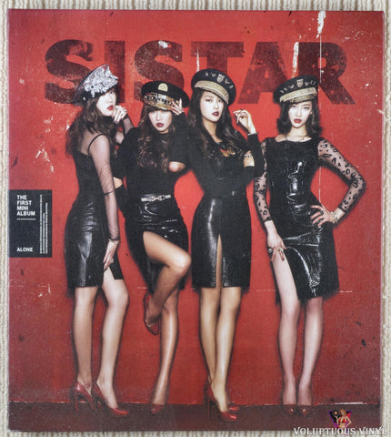 Sistar ‎– Alone (The First Mini Album) CD front cover