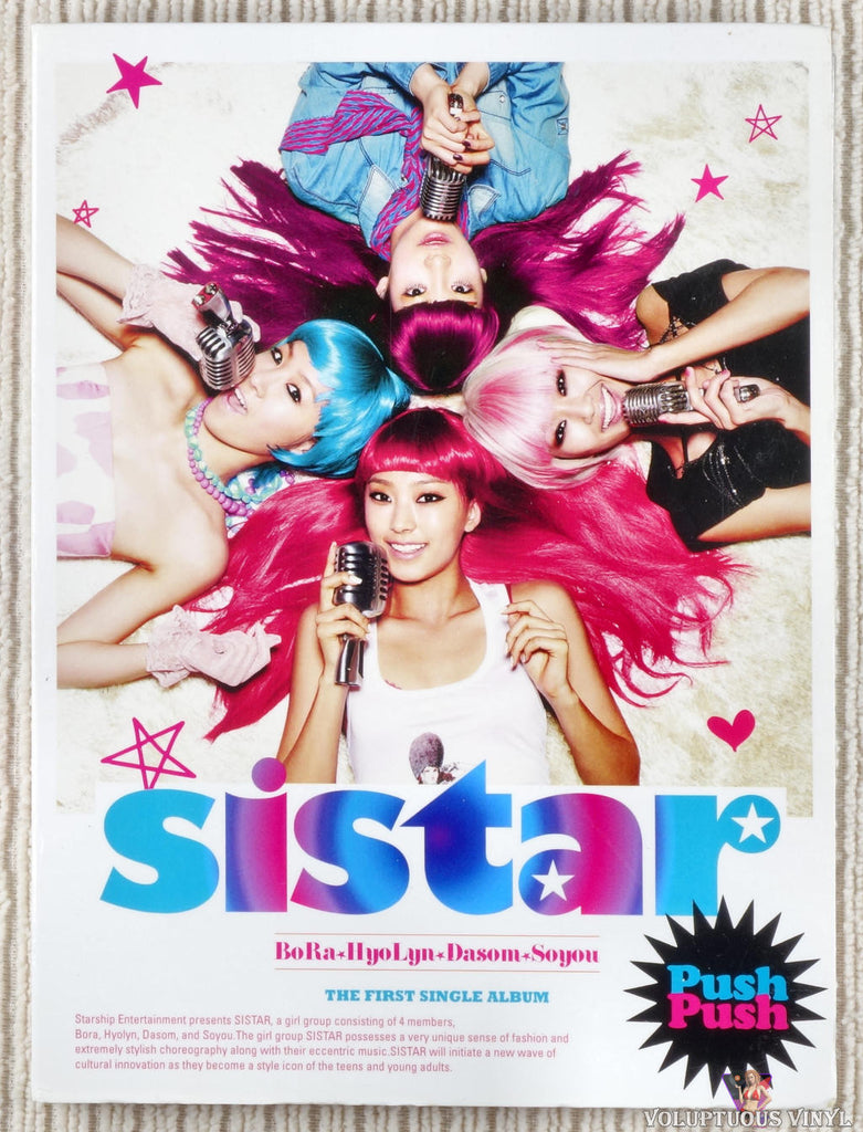 Sistar – Push Push CD front cover