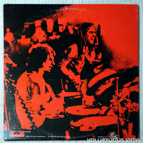 Slade ‎– Slade Alive! - Vinyl Record - Back Cover