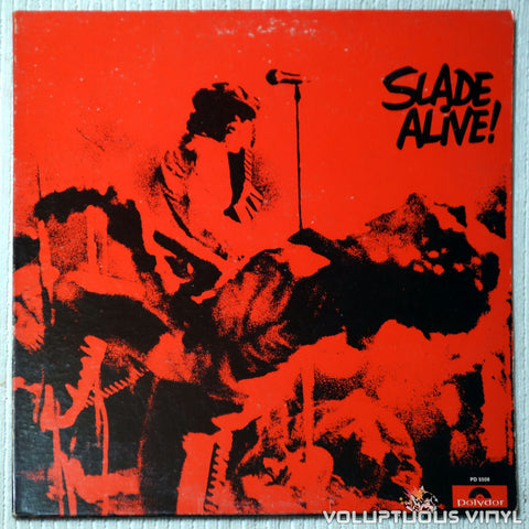 Slade ‎– Slade Alive! - Vinyl Record - Front Cover