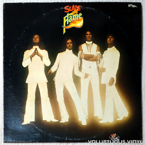 Slade ‎– Slade In Flame - Vinyl Record - Front Cover
