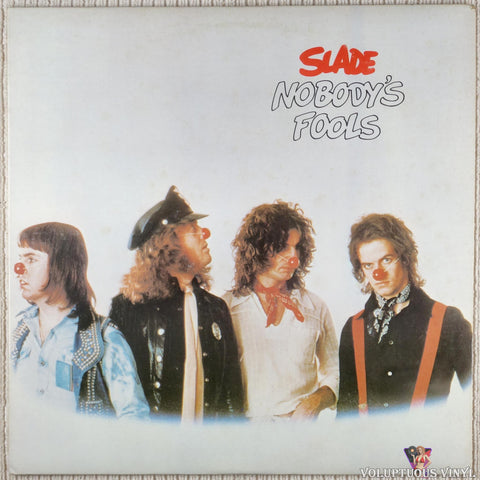 Slade ‎– Nobody's Fools vinyl record front cover