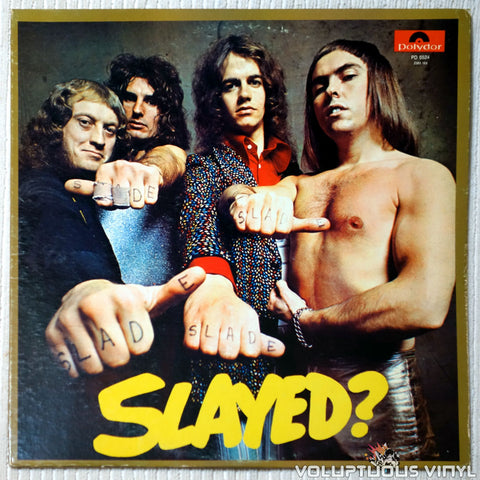 Slade ‎– Slayed? - Vinyl Record - Front Cover