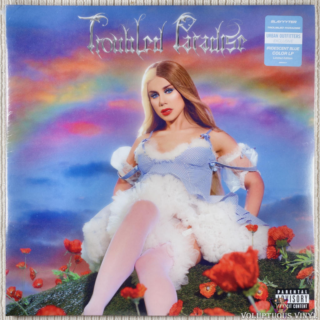 Slayyyter – Troubled Paradise vinyl record front cover