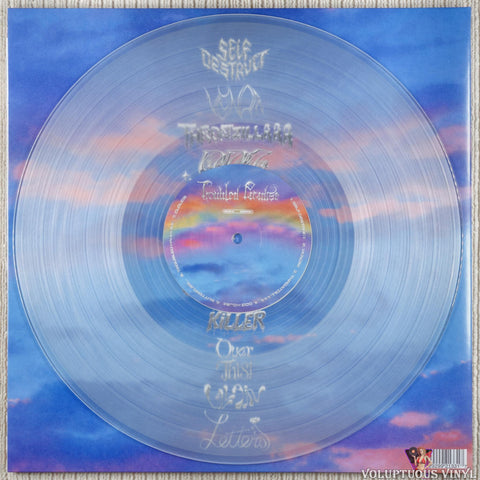 Slayyyter ‎– Troubled Paradise (2021) Vinyl, LP, Album, Clear, Autographed  – Voluptuous Vinyl Records