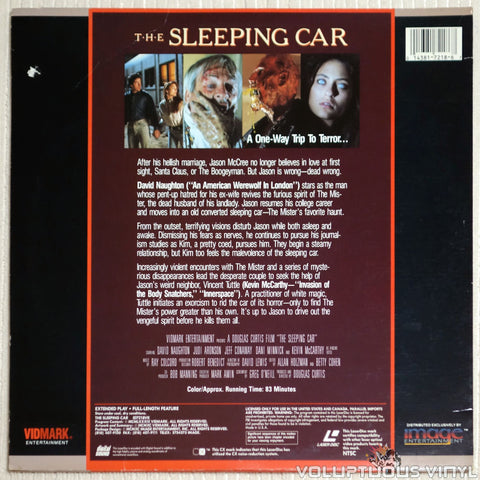 The Sleeping Car - Laserdisc - Back Cover