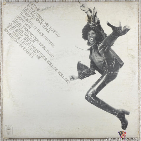 Sly & The Family Stone ‎– Fresh vinyl record back cover