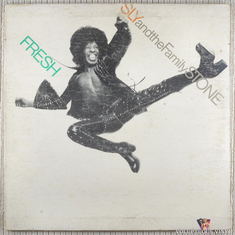 Sly & The Family Stone ‎– Fresh vinyl record front cover