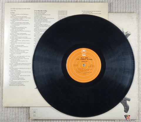 Sly & The Family Stone ‎– Fresh vinyl record