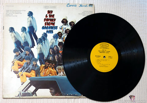 Sly & The Family Stone ‎– Greatest Hits vinyl record