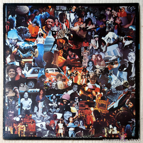Sly & The Family Stone ‎– There's A Riot Goin' On vinyl record back cover
