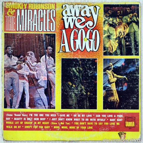 Smokey Robinson And The Miracles – Away We A Go-Go (1966) Mono