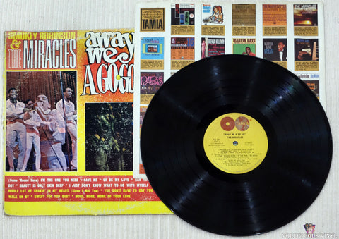 Smokey Robinson And The Miracles ‎– Away We A Go-Go vinyl record
