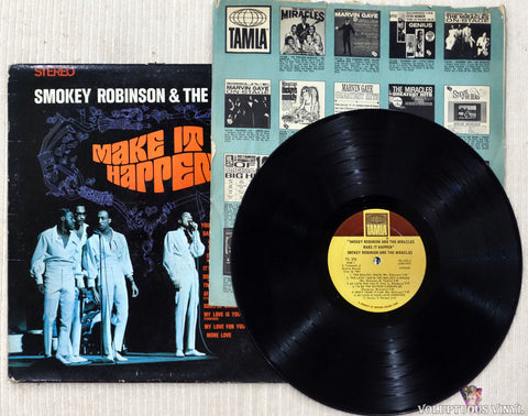 Smokey Robinson And The Miracles ‎– Make It Happen vinyl record 