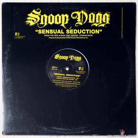 Snoop Dogg – Sensual Seduction (2007) 12" Single
