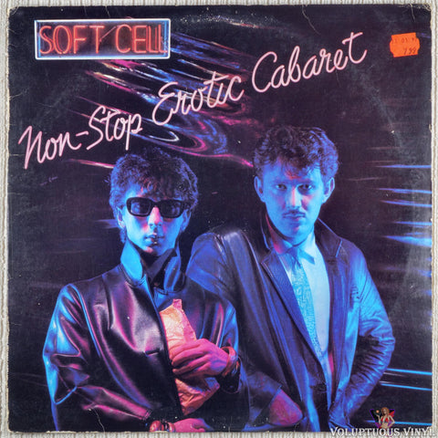 Soft Cell – Non-Stop Erotic Cabaret vinyl record front cover