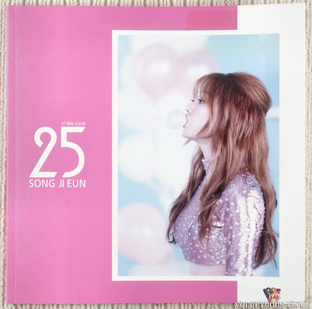 Song Ji Eun – 25 CD front cover