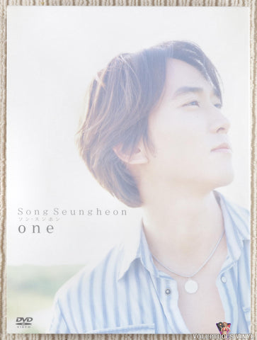 Song Seungheon: One DVD back cover