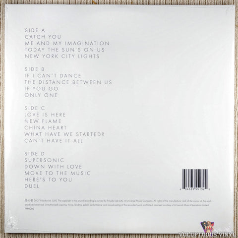 Sophie Ellis-Bextor – Trip The Light Fantastic vinyl record back cover