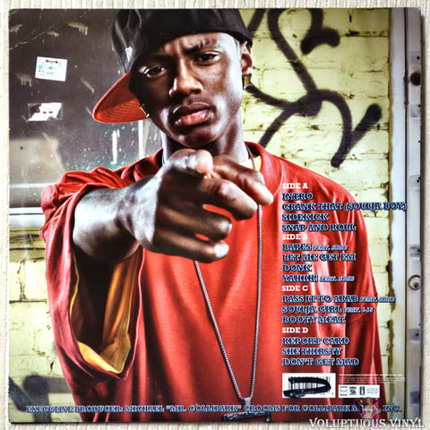 Soulja Boy ‎– Souljaboytellem.com vinyl record back cover
