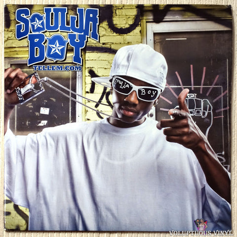Soulja Boy ‎– Souljaboytellem.com vinyl record front cover