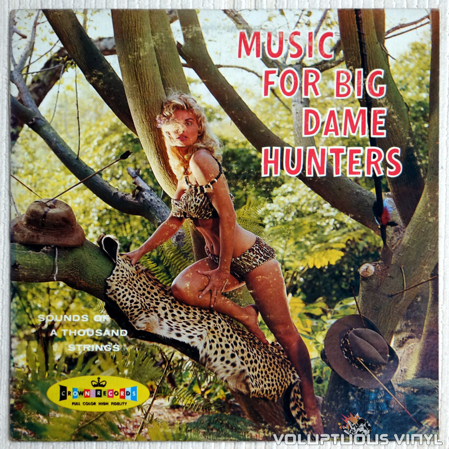 Sounds Of A Thousand Strings – Music For Big Dame Hunters vinyl record front cover