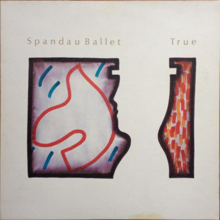 Spandau Ballet ‎– True vinyl record front cover