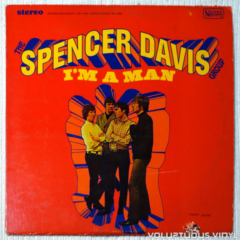 The Spencer Davis Group ‎– I'm A Man vinyl record front cover