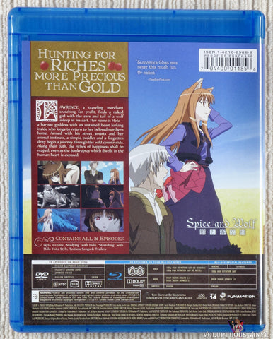 Spice And Wolf: Complete Series Blu-ray DVD back cover