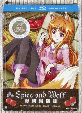 Spice And Wolf: Complete Series Blu-ray DVD slip cover front