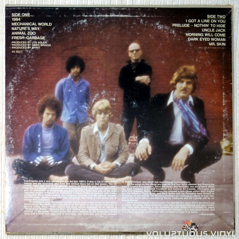 Spirit ‎– The Best Of Spirit vinyl record back cover