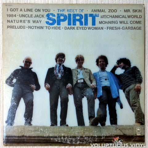 Spirit ‎– The Best Of Spirit vinyl record front cover
