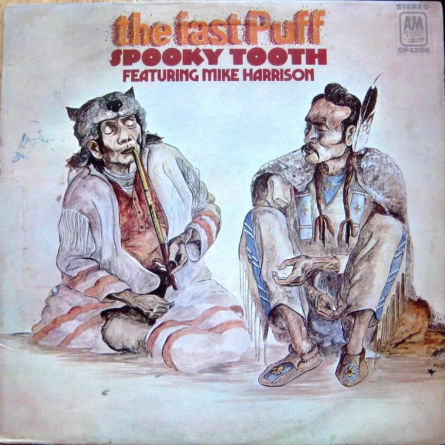 Spooky Tooth Featuring Mike Harrison ‎– The Last Puff vinyl record front cover