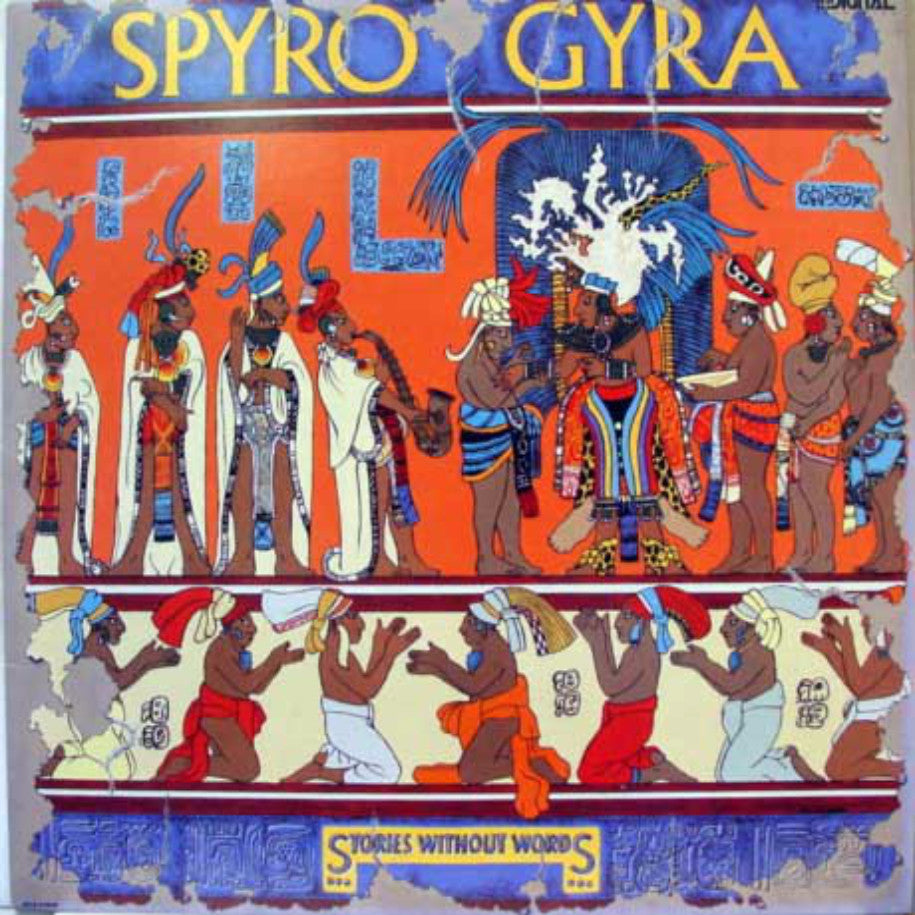 Spyro Gyra ‎– Stories Without Words - Vinyl Record - Front Cover