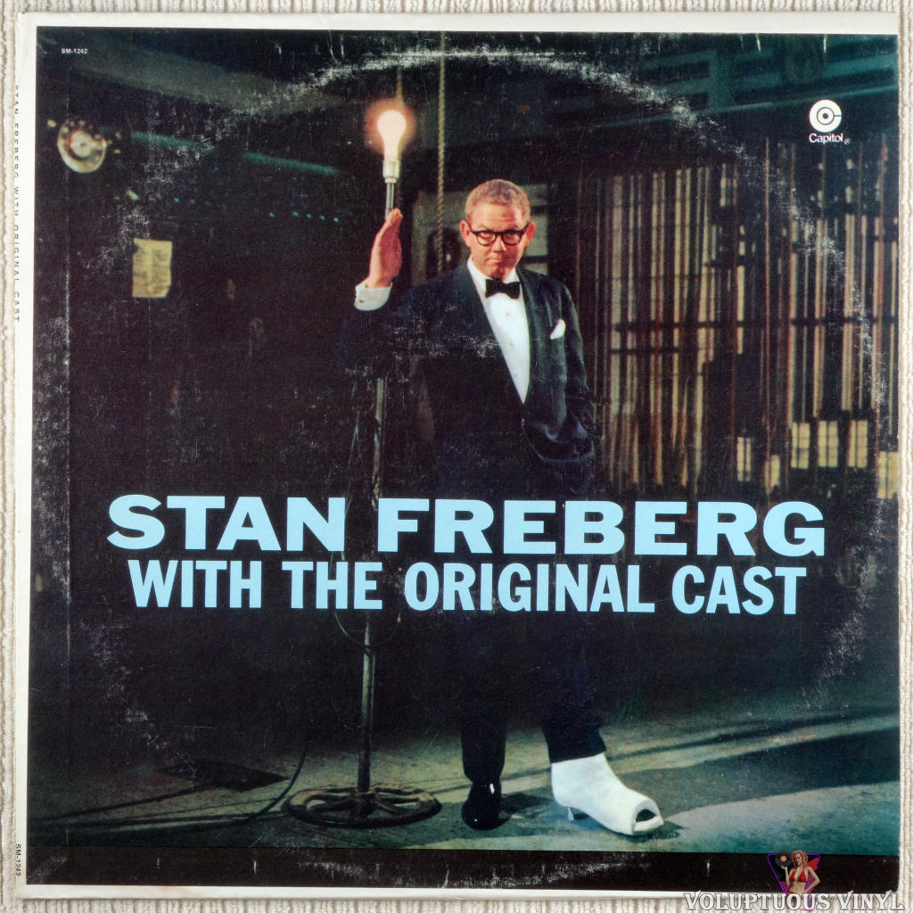 Stan Freberg ‎– With The Original Cast vinyl record front cover