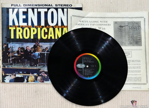 Stan Kenton ‎– Kenton Live From The Las Vegas Tropicana vinyl record