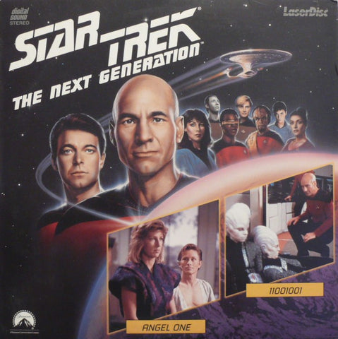 Star Trek Next Generation #015/16: Angel One/11001001 LaserDisc
