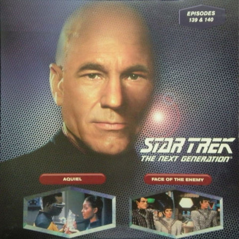 Star Trek Next Generation #139/140: Aquiel/Face of the Enemy LaserDisc