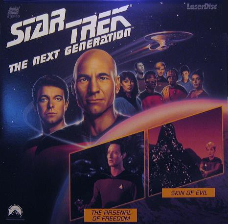 Star Trek Next Generation #021/22: The Arsenal Of Freedom/Skin Of Evil LaserDisc