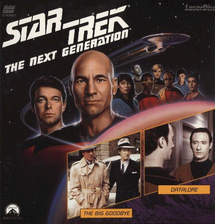 Star Trek Next Generation #013/14: Big Goodbye/Datalore LaserDisc