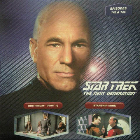 Star Trek Next Generation #143/144: Birthright #2/Starship Mine LaserDisc