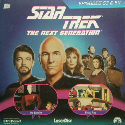 Star Trek Next Generation #053/54: the Bonding/Booby Trap LaserDisc