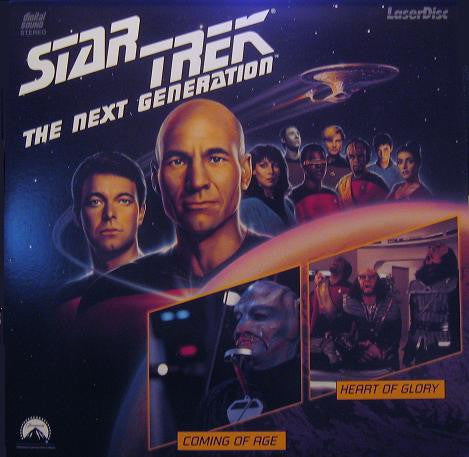 Star Trek Next Generation #019/20: Coming Age/Heart Glory LaserDisc